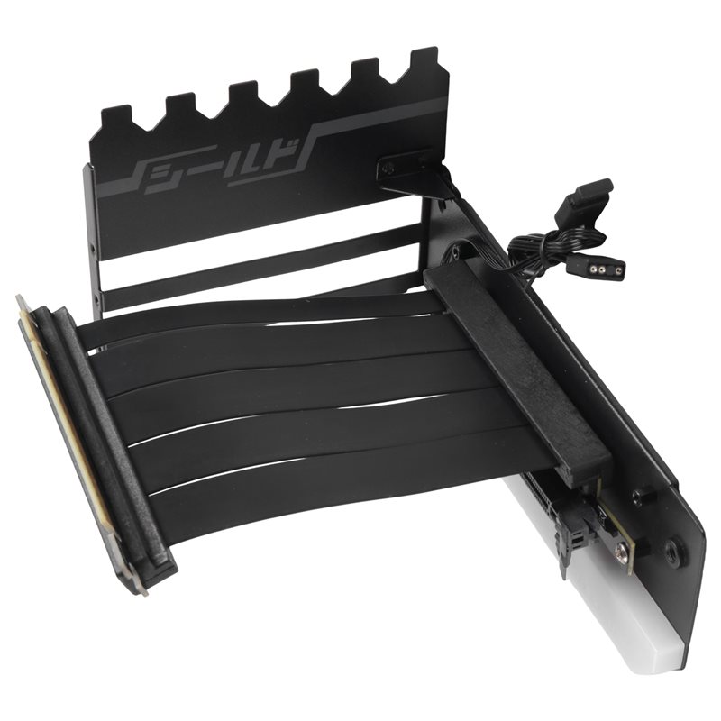 Pcie 4.0 X16 Riser Cable 90 Degree - Эффективный вертикальный кронштейн для установки видеокарты