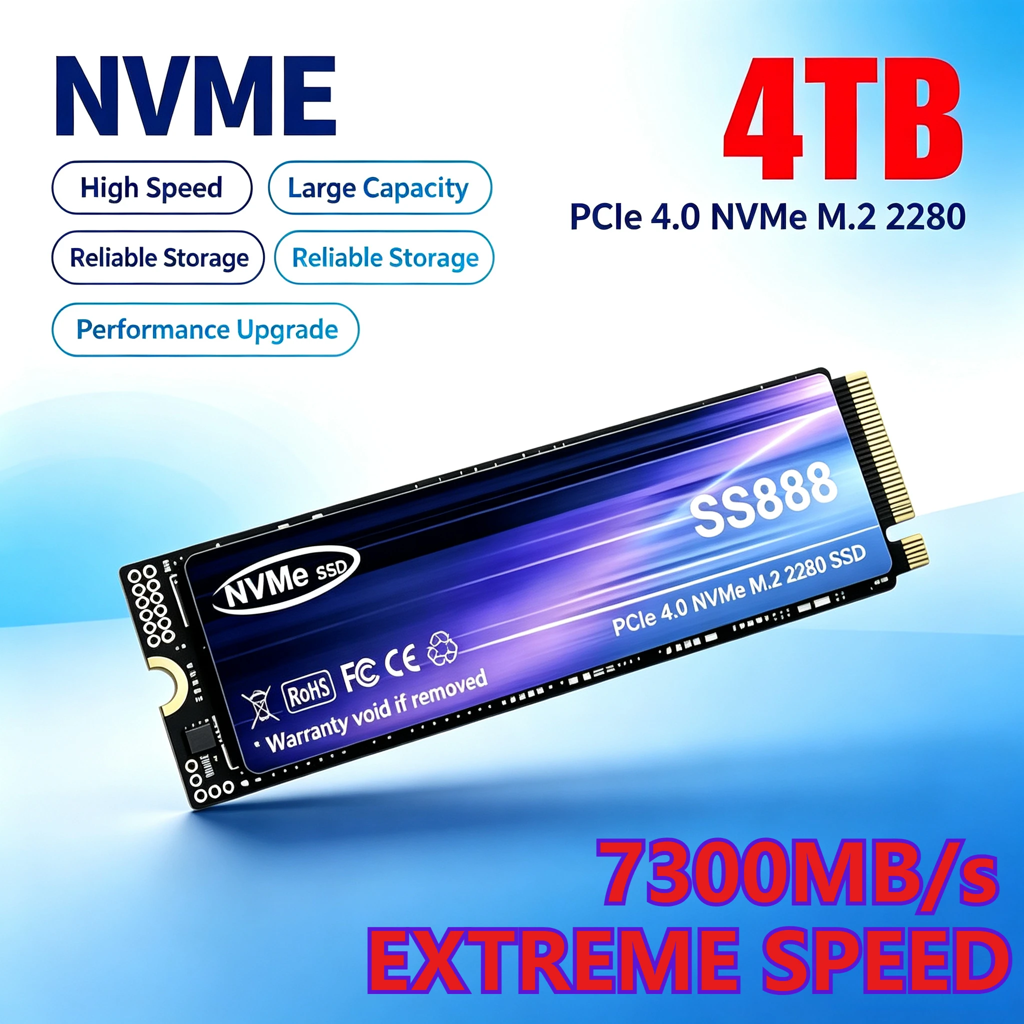 Новый твердотельный накопитель – обзор и цена M.2 Nvme 4Tb Pcie 4.0 Ssd