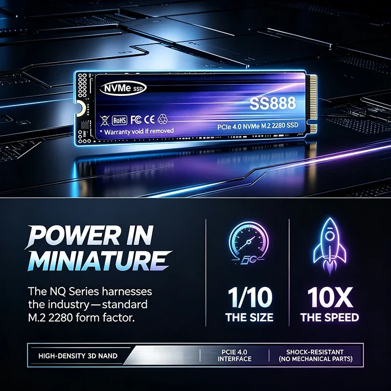 Новый твердотельный накопитель – обзор и цена M.2 Nvme 4Tb Pcie 4.0 Ssd