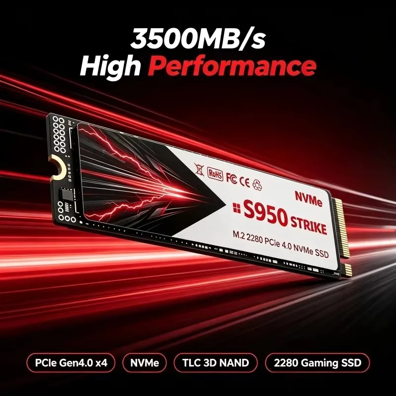 Оригинальный твердотельный нак – обзор и цена M.2 Nvme 4Tb Pcie 4.0 Ssd