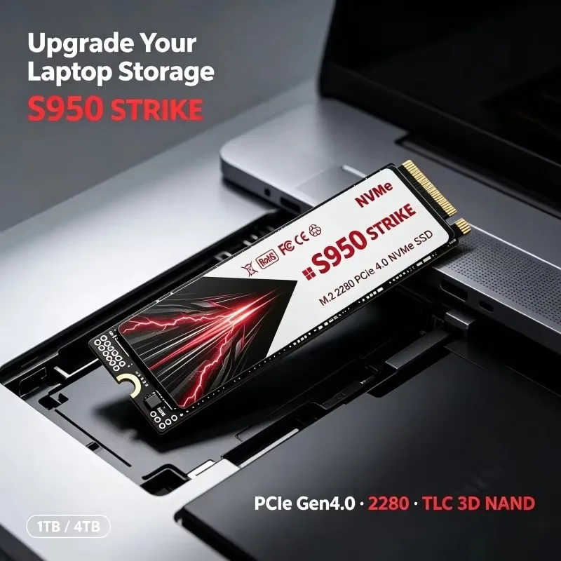 Оригинальный твердотельный нак – обзор и цена M.2 Nvme 4Tb Pcie 4.0 Ssd