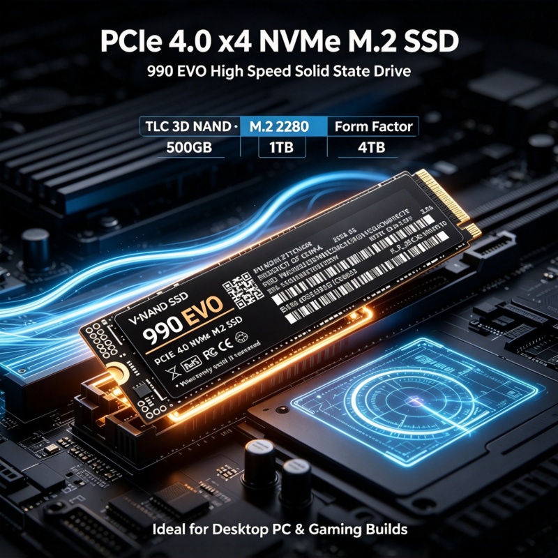 990 EVO Gaming M.2 NVMe SSD PC – обзор и цена M.2 Nvme 4Tb Pcie 4.0 Ssd