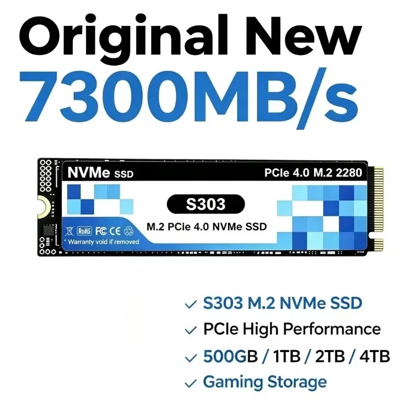 S303 M.2 NVMe, внутренний SSD- – обзор и цена M.2 Nvme 4Tb Pcie 4.0 Ssd