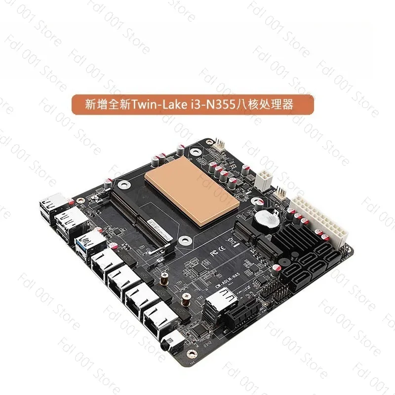 Материнская плата NAS N5105 85 – обзор и цена Nas Motherboard N100 6 Sata